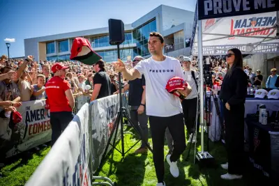 Conservative activist Charlie Kirk in critical condition after being shot at Utah college event