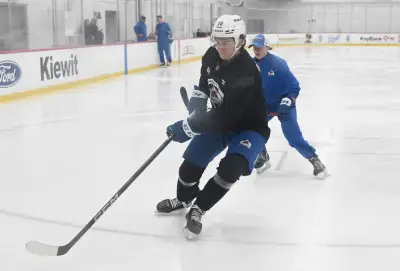Francesco Dell’Elce held on to his NHL dream. The Avalanche made it come true.