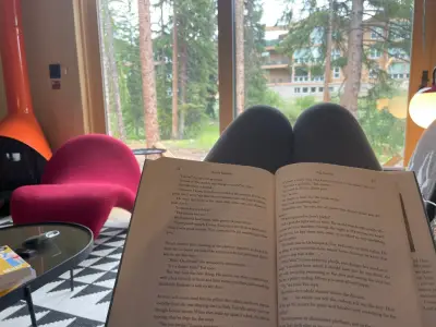 ‘Book camps’ are a hot travel trend; but a DIY reading retreat helped the author turn a page
