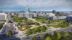 Amid criticism of planned pedestrian bridge, Gov. Jared Polis asks Coloradans: Do you want this?