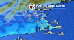 Nor’easter impacts to linger into Tuesday