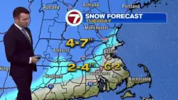 Winter storm to bring up to 7 inches of snow to parts of Mass.