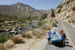 Hydropower saps flows from the mighty Kern River. Rafters want their whitewater back.